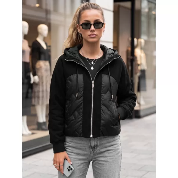  Geaca de dama DSTREET TY6093 NEGRU 