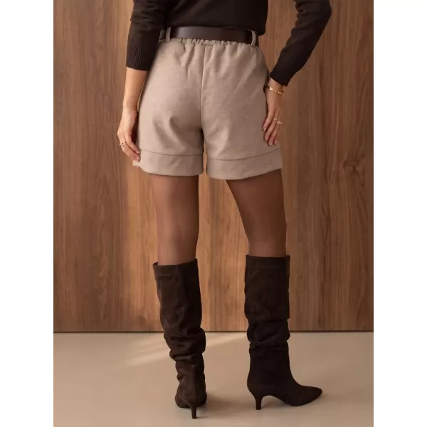  Pantaloni scurți de damă DSTREET SY0628 BEJ 