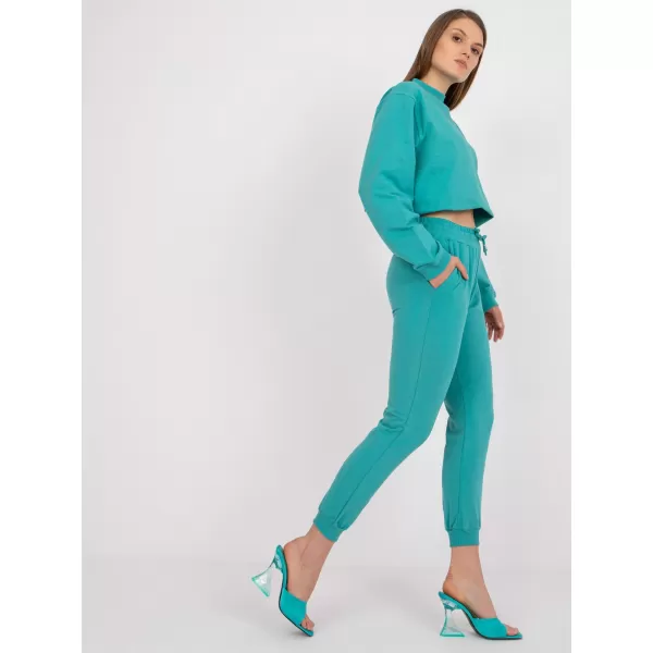  Pantaloni de trening pentru femei BASIC FEEL GOOD AP-DR-A-003 TURCOAZ 