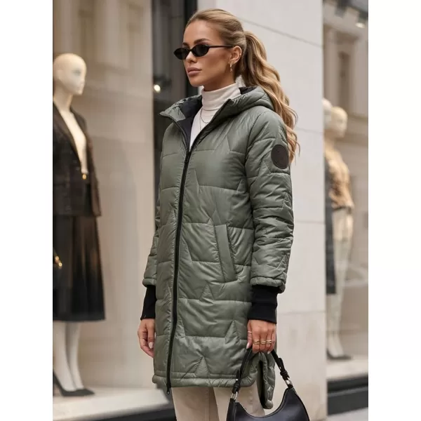  Geaca de dama DSTREET TY5789 VERDE 