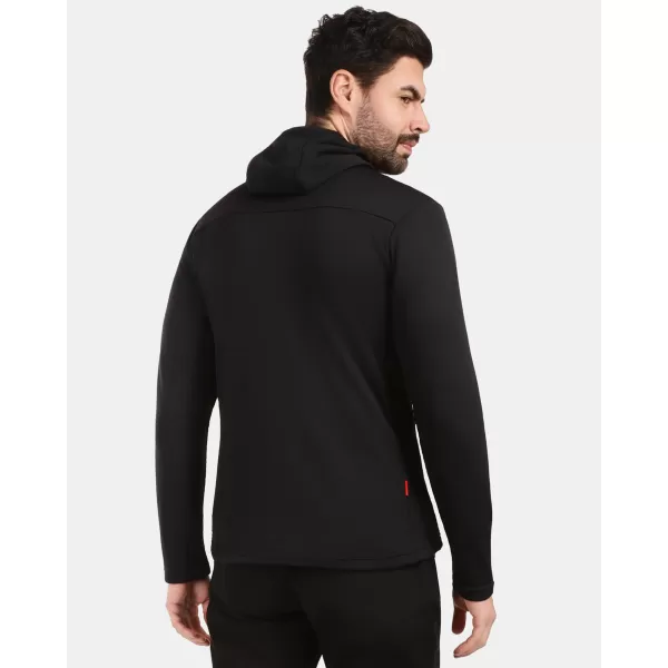  Hanorac pentru bărbați din fleece KILPI SEVELEN-M 1M0202KI NEGRU 