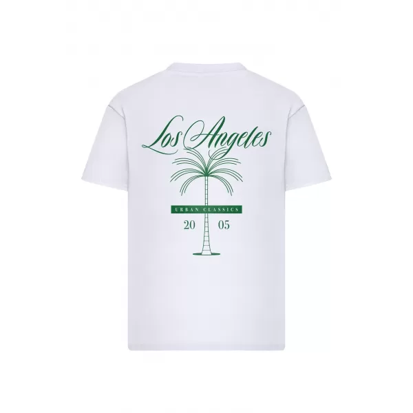 Tricou pentru bărbați URBAN CLASSICS TB8756 ALB 