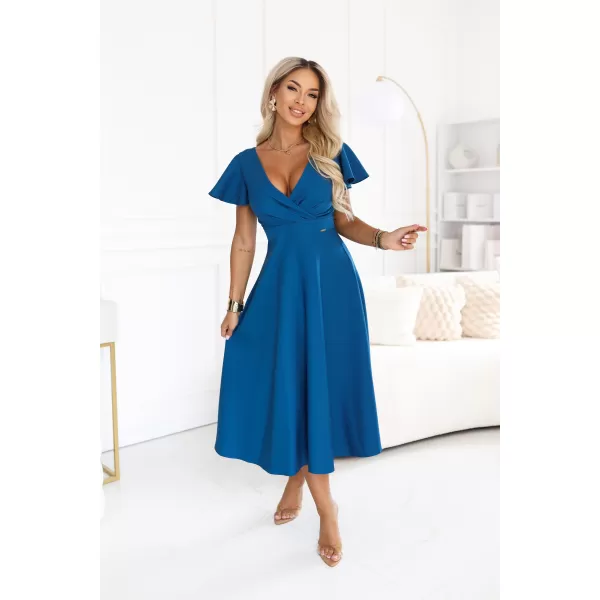  Rochie NUMOCO 675-4 VERDE MARE 