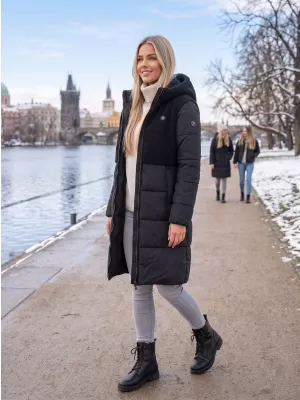 Palton de damă ALTISPORT IZZY NEGRU