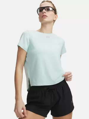 Tricou pentru femei UNDER ARMOUR VELOCITI PRO SHORTSLEEVE 6009536-703 VERDE
