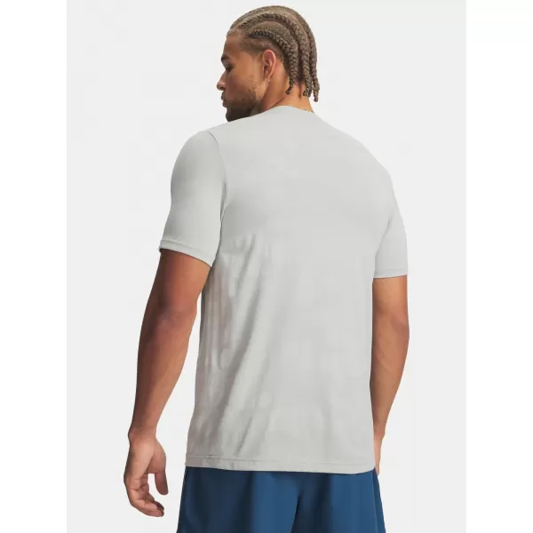  Tricou pentru bărbați UNDER ARMOUR VANISH ELITE SMLS SS CAMO 6010589-069 GRI 