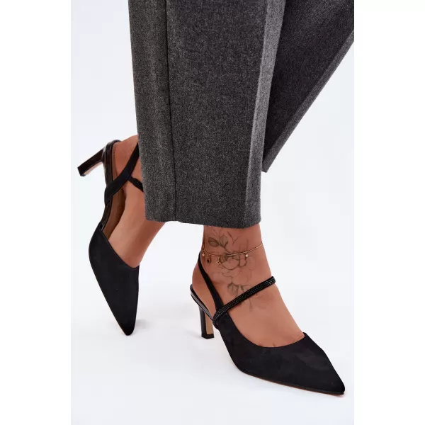  Sandale de dama D&A CR61-3048 NEGRU 