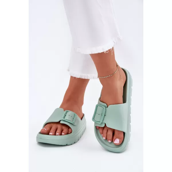  Papuci de damă BOTO 25SD97-8800 VERDE 