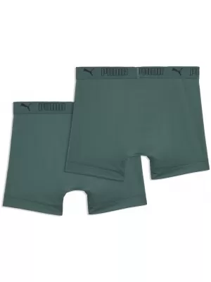 Boxeri pentru bărbați PUMA SPORT MICROFIBER BOXER 2P 93552016 VERDE