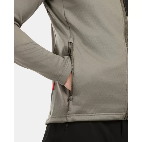  Hanorac pentru bărbați din fleece KILPI SEVELEN-M 1M0202KI VERDE 