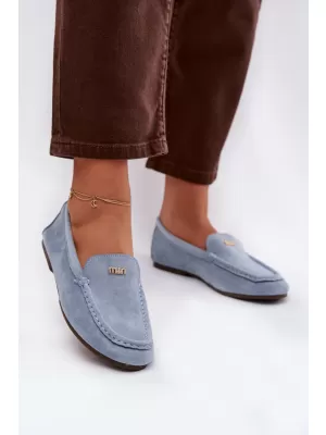 Mocasini de dama BOTO QQ-273 ALBASTRU