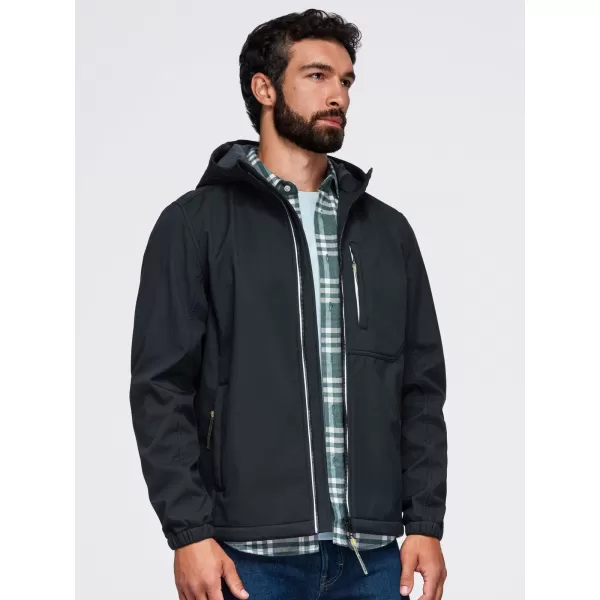  Jachetă softshell pentru bărbați OMBRE OM-JANP-0292 NEGRU 