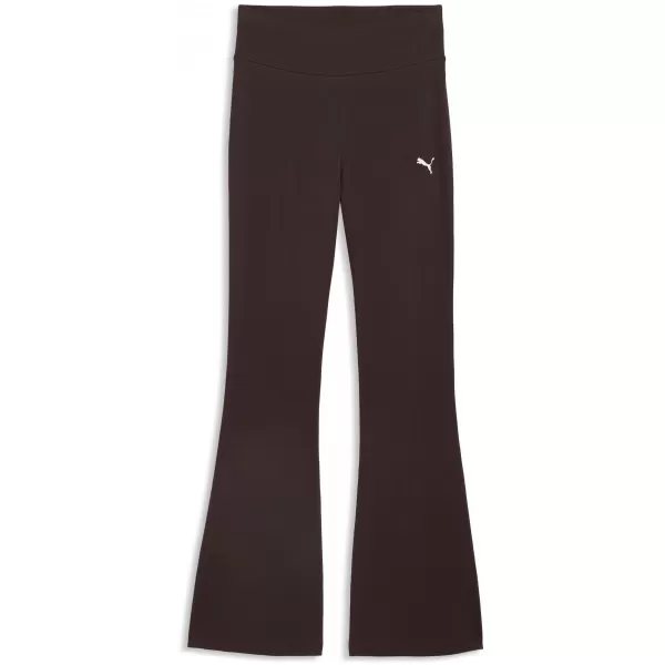  Jambiere de damă PUMA ESS HIGH-WAIST FLARED LEGGINGS 63154233 FONDUE DE CIOCOLATĂ 