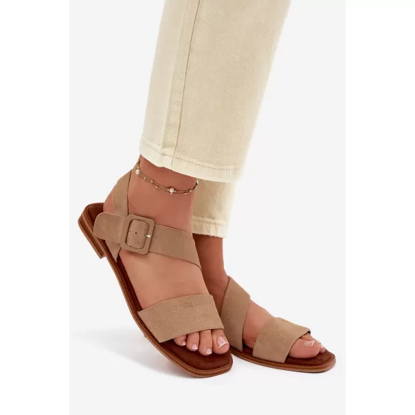  Sandale de dama BIG STAR SHOES TT274491 BEJ 