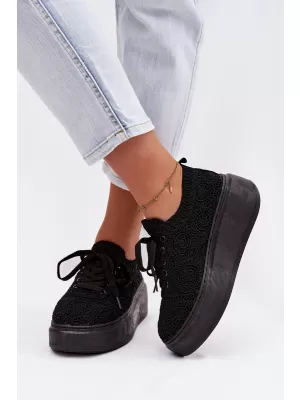 Adidași de damă BOTO LA357/9177 NEGRU