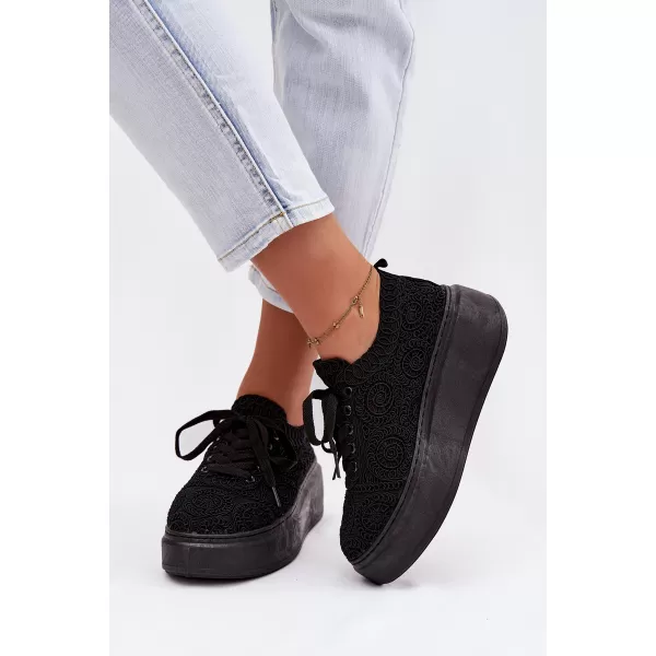  Adidași de damă BOTO LA357/9177 NEGRU 