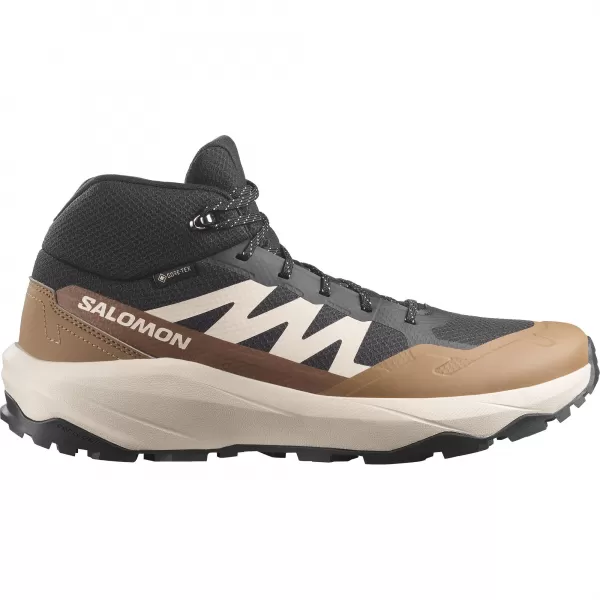  Pantofi pentru bărbați SALOMON OUTSCAPE MID GTX L45410800 NEGRU/ZI PLOIOASĂ/MARO COIOT 