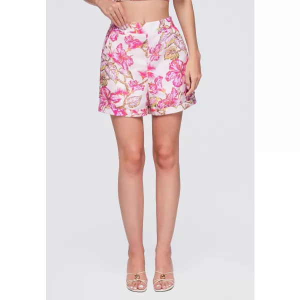  Pantaloni scurți de damă OMBRE OW-ST-E0028 ROZ 