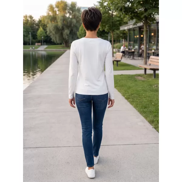  Tricou de damă ALTISPORT IDIARA ALB 