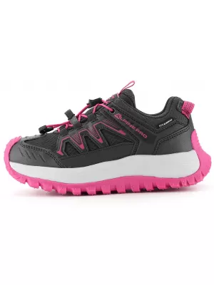 Pantofi de exterior pentru copii ALPINE PRO GERNO GRI ÎNCHIS ADEVĂRAT