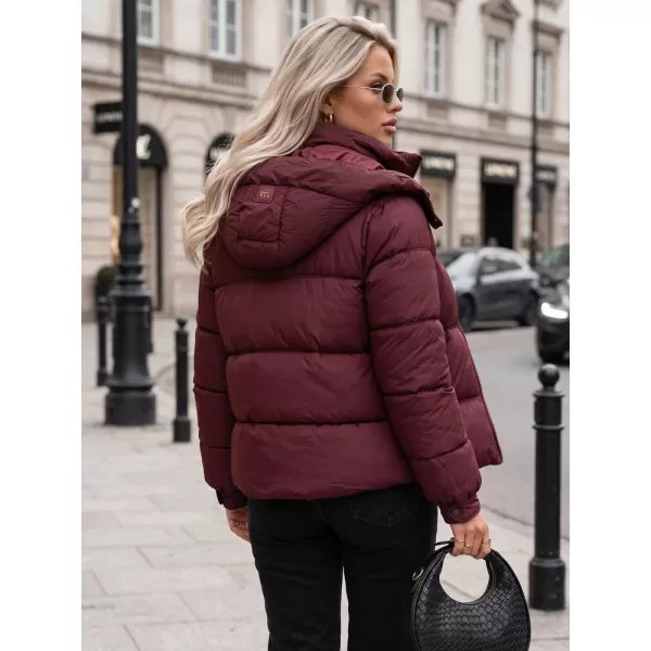  Geaca de dama DSTREET TY5749 BURGUNDIA 