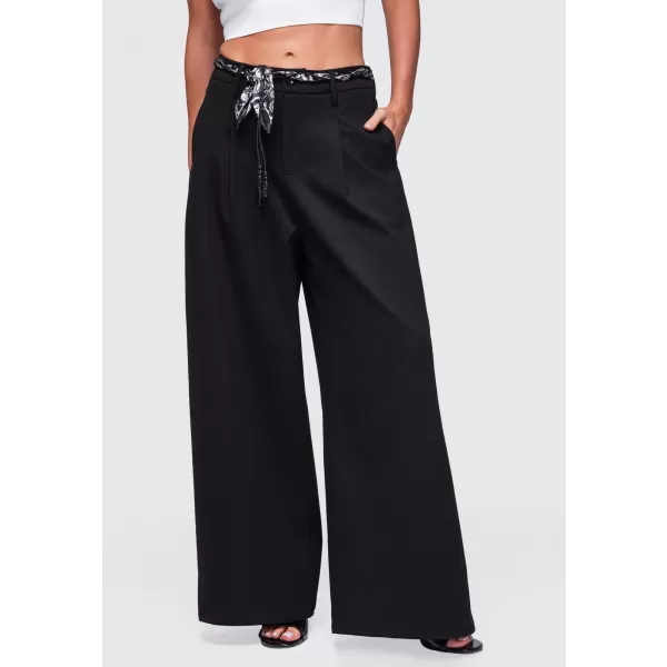  Pantaloni de dama OMBRE OW-PA-E0020 NEGRU 