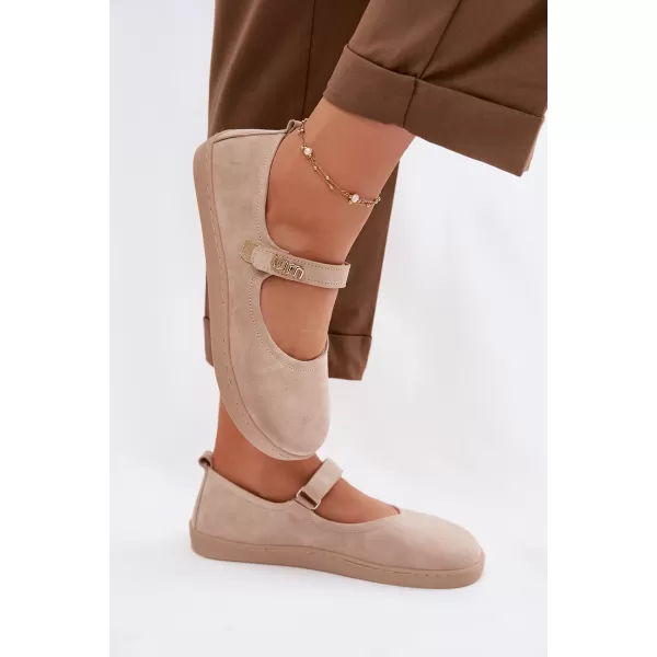  Balerini de dama ZAZOO 10206 BEJ 