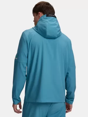 Jachetă pentru bărbați UNDER ARMOUR UA TECH UTILITY WOVEN JCKT 6004967-466 ALBASTRU