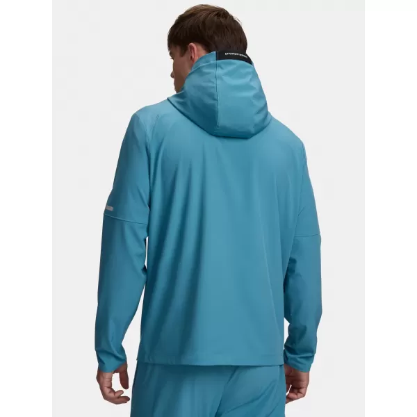  Jachetă pentru bărbați UNDER ARMOUR UA TECH UTILITY WOVEN JCKT 6004967-466 ALBASTRU 