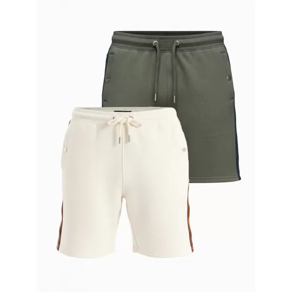  Set de pantaloni scurți pentru bărbați OMBRE Z128 SMÂNTÂNĂ/MĂSLINE 
