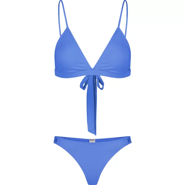  Fund de bikini de damă NORDBLANC TWINKLE NBSSS8242 ALBASTRU 