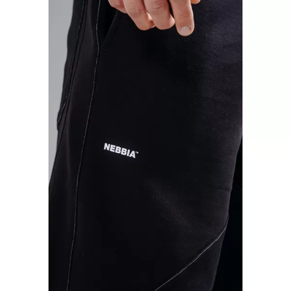  Pantaloni de trening largi NEBBIA PRIMAL 879 NEGRU 