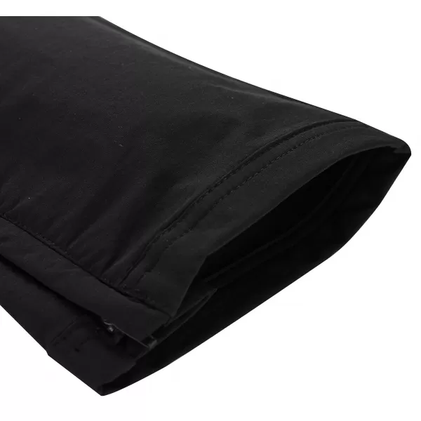 Pantaloni softshell dama ALPINE PRO AKANA 3 NEGRU 