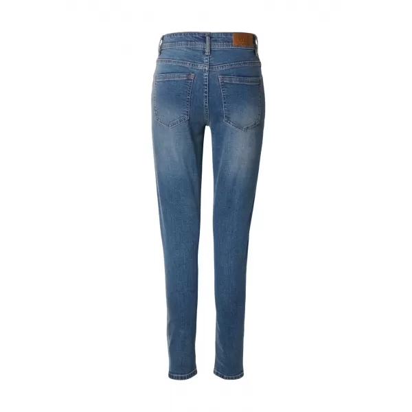  Pantaloni de dama URBAN CLASSICS TB8370 ALBASTRU DESCHIS SPALAT 