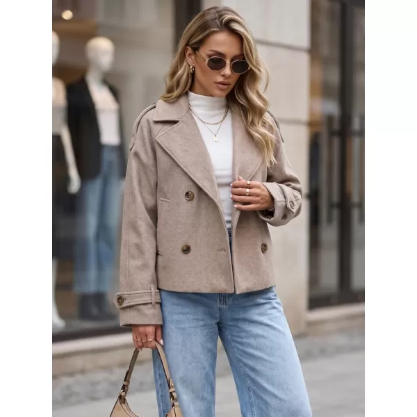  Palton de damă DSTREET TY6015 KAKI 