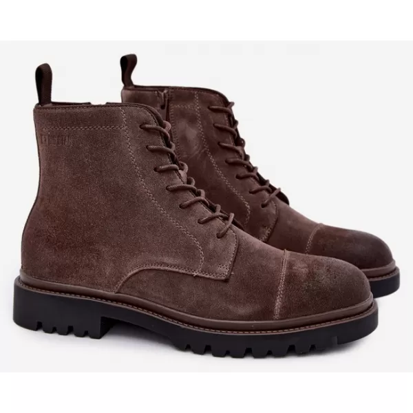  Botine pentru bărbați BIG STAR SHOES UU174220 NEGRU 