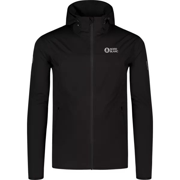  Jachetă softshell impermeabilă pentru bărbați NORDBLANC EXPEDITIOUS NBSSM8323 NEGRU 