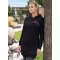 Hanorac prelungit dama ALTISPORT ALW001419 ROZ NEGRU