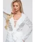 Bluza de dama OMBRE OW-TS-E0067 ALB