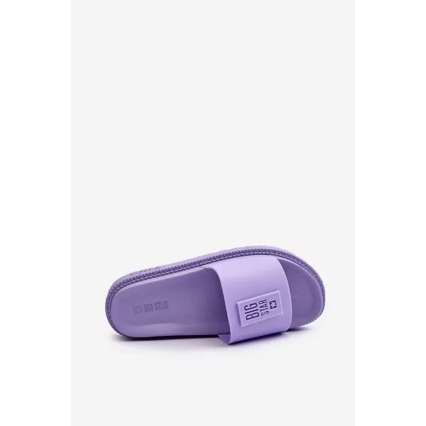  Papuci de damă BIG STAR SHOES LL274426 VIOLET 