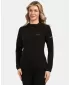 Hanorac de damă din fleece KILPI MEMPHIS-W 1L0201KI NEGRU