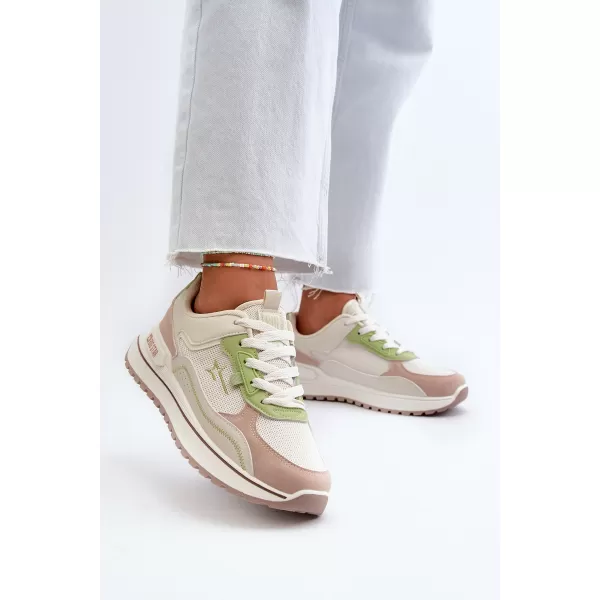  Adidași de damă BIG STAR SHOES NN274A091 BEJ 