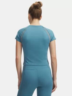 Tricou pentru femei UNDER ARMOUR MOTION MESH SS 6011045-466 ALBASTRU