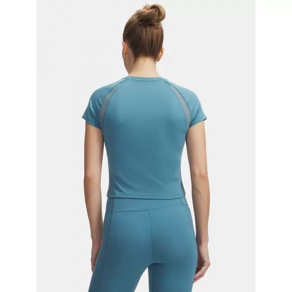  Tricou pentru femei UNDER ARMOUR MOTION MESH SS 6011045-466 ALBASTRU 