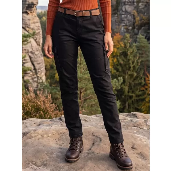  Pantaloni de trening pentru femei ALPINE PRO UDESA NEGRU 