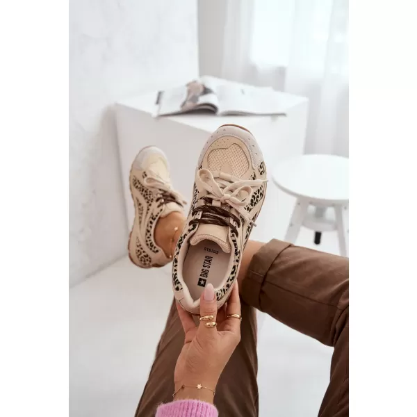  Adidași de damă BIG STAR SHOES TT274549 BEJ 