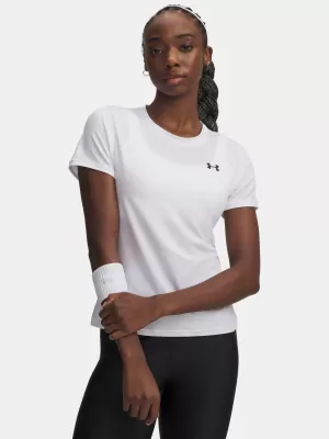 Tricou pentru femei UNDER ARMOUR TECH MESH SS 6009990-100 ALB