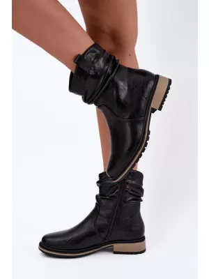 Cizme de dama BOTO ASA295-1 NEGRU