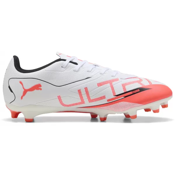  Cizme de fotbal PUMA ULTRA 5 PLAY FG/AG 108169-01 ALB/NEGRU/ROȘU STRĂLUCITOR 