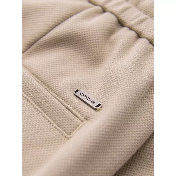  Pantaloni scurți pentru bărbați OMBRE OM-PACP-0306 BEJ 